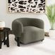 Andalusia Spanish Moss Upholstered Accent Chair