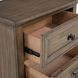 Mariana Mocha 2 Drawer Nightstand with USB Charging
