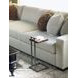 Great Room White 2 Piece Sectional with Throw Pillows