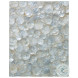 SF59 Capiz Shell And Polished Nickel Pull Up Table