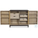 Damon Dark Stain And Grey Wash 2 Door Chest
