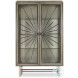 Equinox Gray Display Cabinet