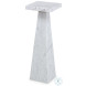 Sala White And Grey Square Accent Table