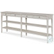 Delaney Off White Console Table