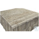 Amara Travertine Stone Cocktail Table