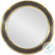 Evans Bronze And Gold Cladded Mirror