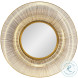 Sawyer Antique Brass Mirror