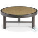 Aster Natural And Dark Stain Large Cocktail Table