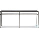 Orvieto Honed Graffito Marble And Bronze Console Table