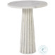 Barco Banswara Marble 20" Round Accent Table