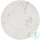 Barco Banswara Marble 20" Round Accent Table