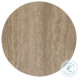 Tivoli Travertine Small Spot Table
