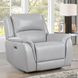 Alexandria Stone Power Recliner with USB Charging