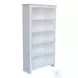 Hampton Pure White Shaker 60" Bookcase
