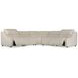 Gio Cream 5 Piece Power Reclining Sectional