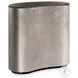 Amalie Smoked Bronze And Charcoal Leaf Side Table