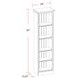 Shoreham Effortless White 24" Bookcase
