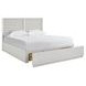 Azure Shoreline King Storage Panel Bed