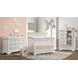 Olivia Brushed White 6 Drawer Dresser