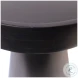 Blando Black Sandblasted Side Table