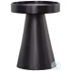 Blando Black Sandblasted Side Table