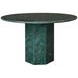 Artifacts Udaipor Green 47" Round Corte Dining Table