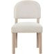 Gabby Light Brown Upholstered Side Chair Set of 2