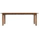 Silverdale Russet 90" Extendable Rectangular Dining Table