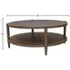 Sinclair Walnut Round Coffee Table
