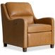 Dillon Brown Leather Recliner with USB Port