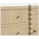 Haven Sun Oak 72" 3 Drawer Credenza