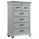 Brooks Gray Storage Platform Bedroom Set