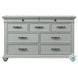Brooks Gray Storage Platform Bedroom Set