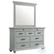 Brooks Gray Storage Platform Bedroom Set