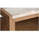 Foxrun Hollow Sierra Brown Rectangular Marble Top Cocktail Table