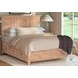 San Mateo Wheat King Storage Panel Bed