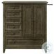 San Mateo Youth Gray 6 Drawer 1 Door Chifferobe