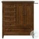 San Mateo Youth Tuscan 6 Drawer 1 Door Chifferobe