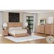 San Mateo Wheat King Panel Bed