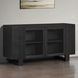 Reid Black 2 Door Server with USB Charging