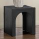 Fitzgerald Black Square End Table
