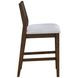 Canton White Wood Back Counter Height Chair Set of 2