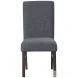 High Line Gray Upholstered Dining Chair Set Of 2