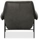 Ambroise Gray Leather Club Chair