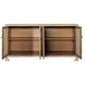 Sofia Cerused Oak 4 Door Cabinet