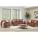 Soleil Brandy Leather 58" Loveseat