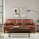 Soleil Brandy Leather Living Room Set