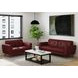 Symphony Red 65" Loveseat