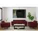 Symphony Red 65" Loveseat