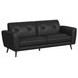 Symphony Black 86" Sofa
